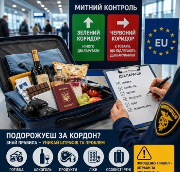 Что можно везти через границу Украины в 2026 году?