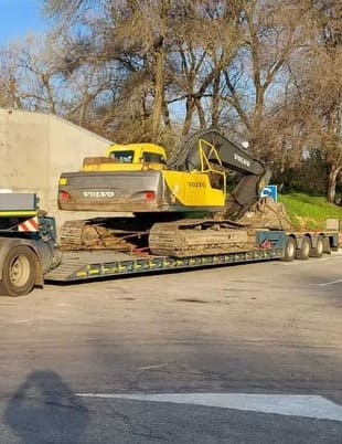 Перевезення будівельного обладнання в Кривий Ріг
