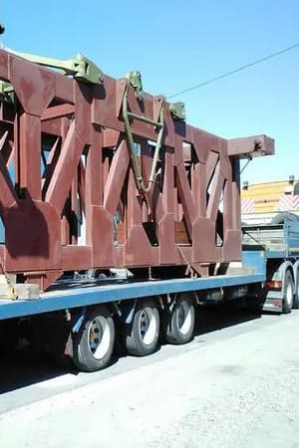 Перевозка цельнометаллической конструкции