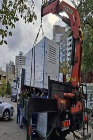 Перевозку тяжёлого промышленного трансформатора