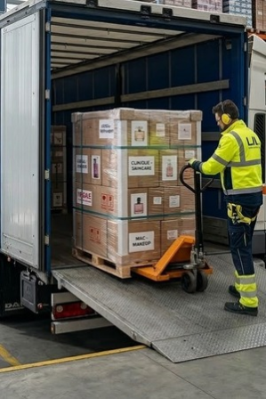 Перевезення косметичної продукції зі Словенії