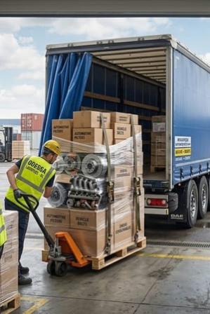 Перевезення запчастин з України до Словенії