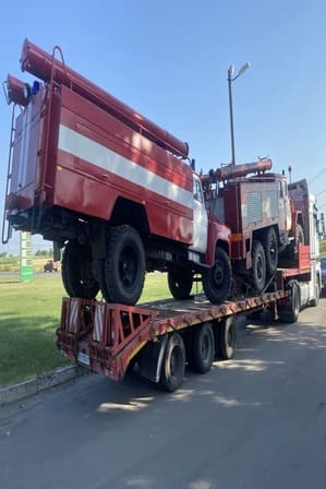 Перевезення пожежних автомобілів